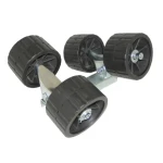 Conjunto Quadruplo de Roletes c/ Suporte Reto – 260x75mm