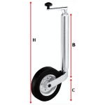 Macaco de Reboque /atrelado – Ø48mm