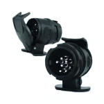 Adaptador de Ficha p/ Reboque - 13/7 Pins