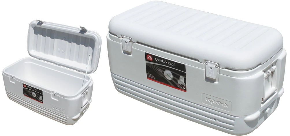 Geleira de qualidade Igloo "Quick & Cool" - POLAR 120 Qt - 113Lt Geleira de qualidade Igloo "Quick & Cool" - POLAR 120 Qt - 113Lt