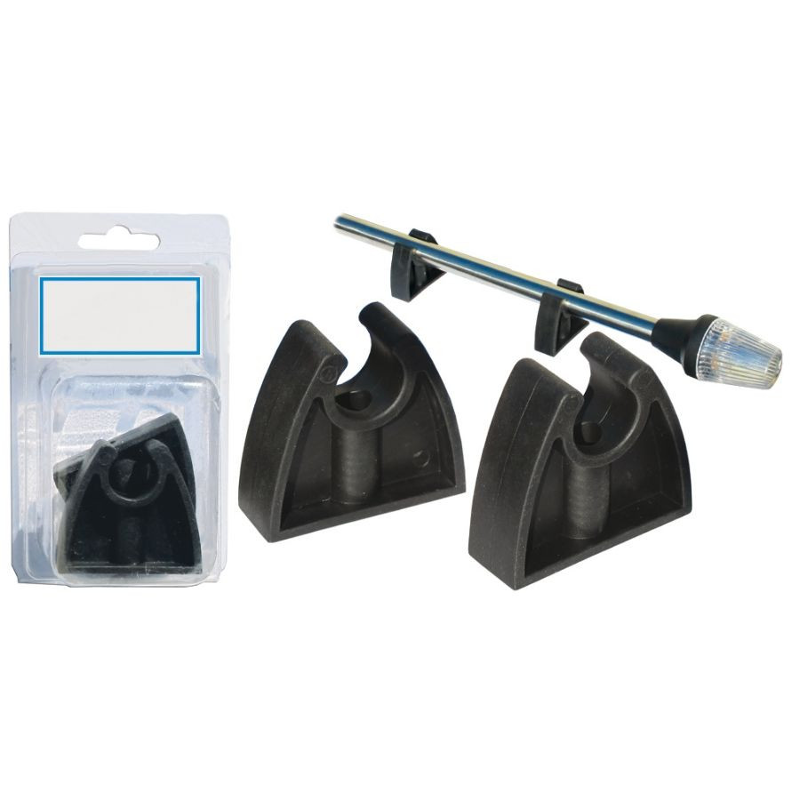 Suporte de Luz de Mastro em Borracha - Ø 19 mm Suporte de Luz de Mastro em Borracha - Ø 19 mm