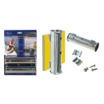 Porta Canas de Parede - Inox - 155 x Ø38mm