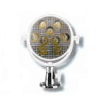 Projetor de Busca LED em Alumínio - Base Plana / Fixa