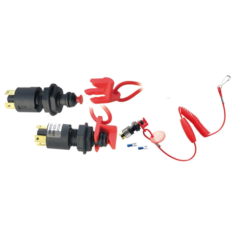 Interruptor de Homem ao Mar Universal c/ Cabo Flutuante Interruptor de Homem ao Mar Universal c/ Cabo Flutuante