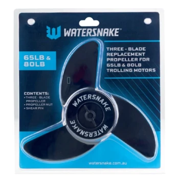 KIT de Hélice 3 Pás Reforçada - 65Lb / 80Lb