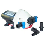 Bomba de pressão Flojet 3526, 12v 3 membranas 11 lts/m