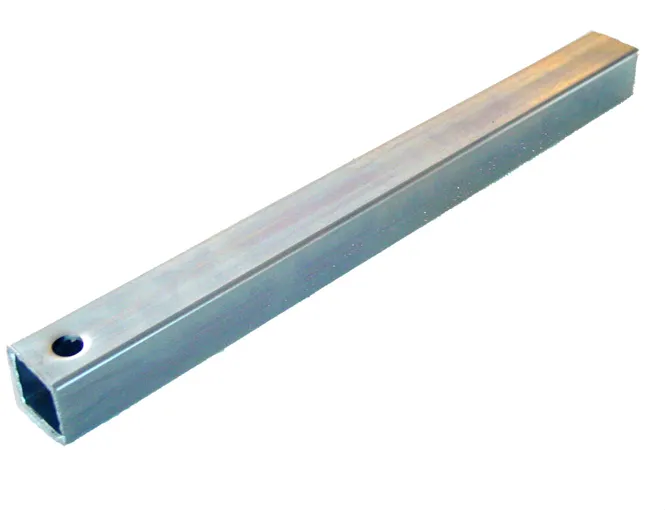Tubo p/ Roletes Laterais - 30x30mm - 350mm Tubo p/ Roletes Laterais - 30x30mm - 350mm