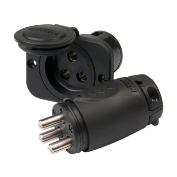 Ficha Macho +Tomada - 3 Polos Marinco - 48V - 70A