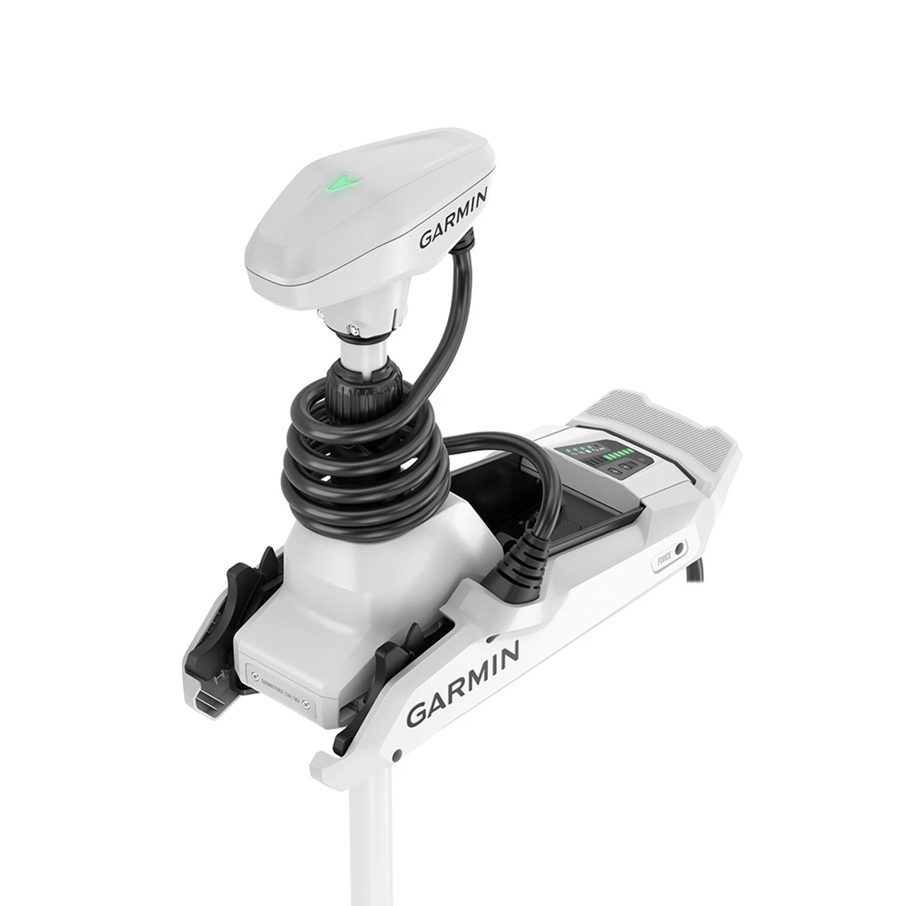 Motor Eletrico Garmin Force™ Kraken SW, Branco, haste de 75" (1,90m) - Nautifish Motor Eletrico Garmin Force™ Kraken SW, Branco, haste de 75" (1,90m) - Nautifish