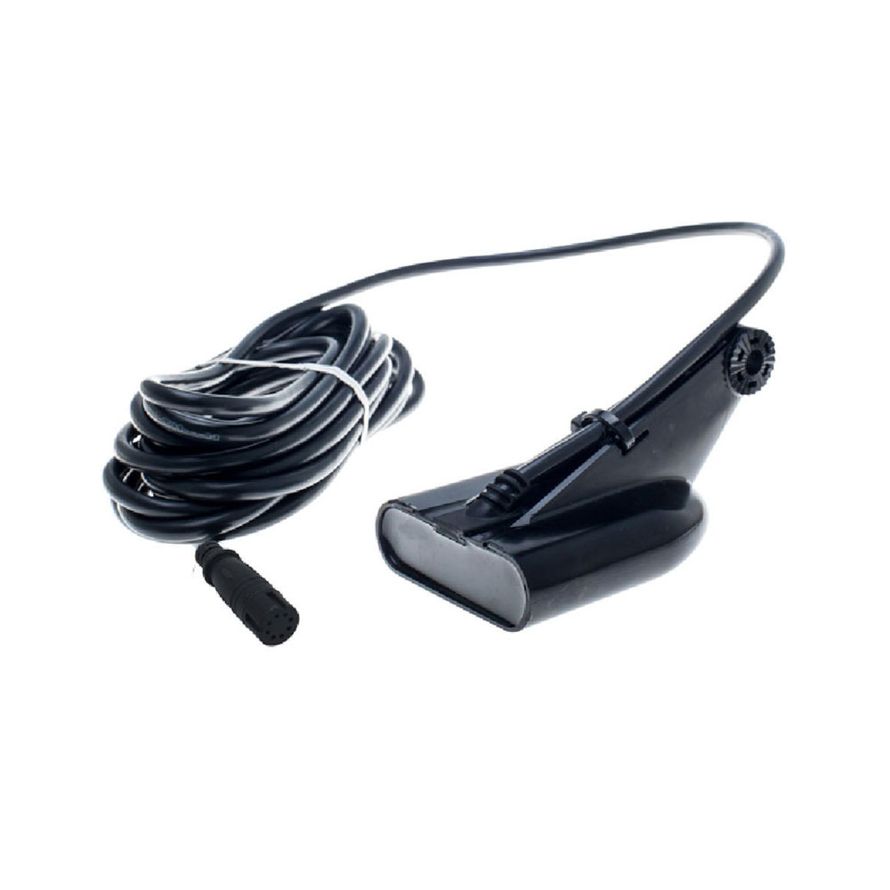Transdutor HDI Skimmer® 50/200/455/800kHz para Hook2* e Hook Reveal, com temperatura integrada. Transdutor HDI Skimmer® 50/200/455/800kHz para Hook2* e Hook Reveal, com temperatura integrada.