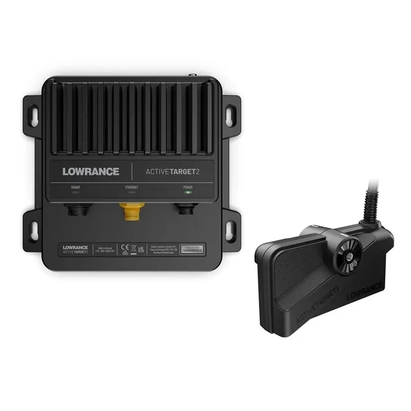 Transdutor Lowrance Active Target™ 2 (kit Módulo ActiveTarget™2 + Transdutor + Suportes) Transdutor Lowrance Active Target™ 2 (kit Módulo ActiveTarget™2 + Transdutor + Suportes)