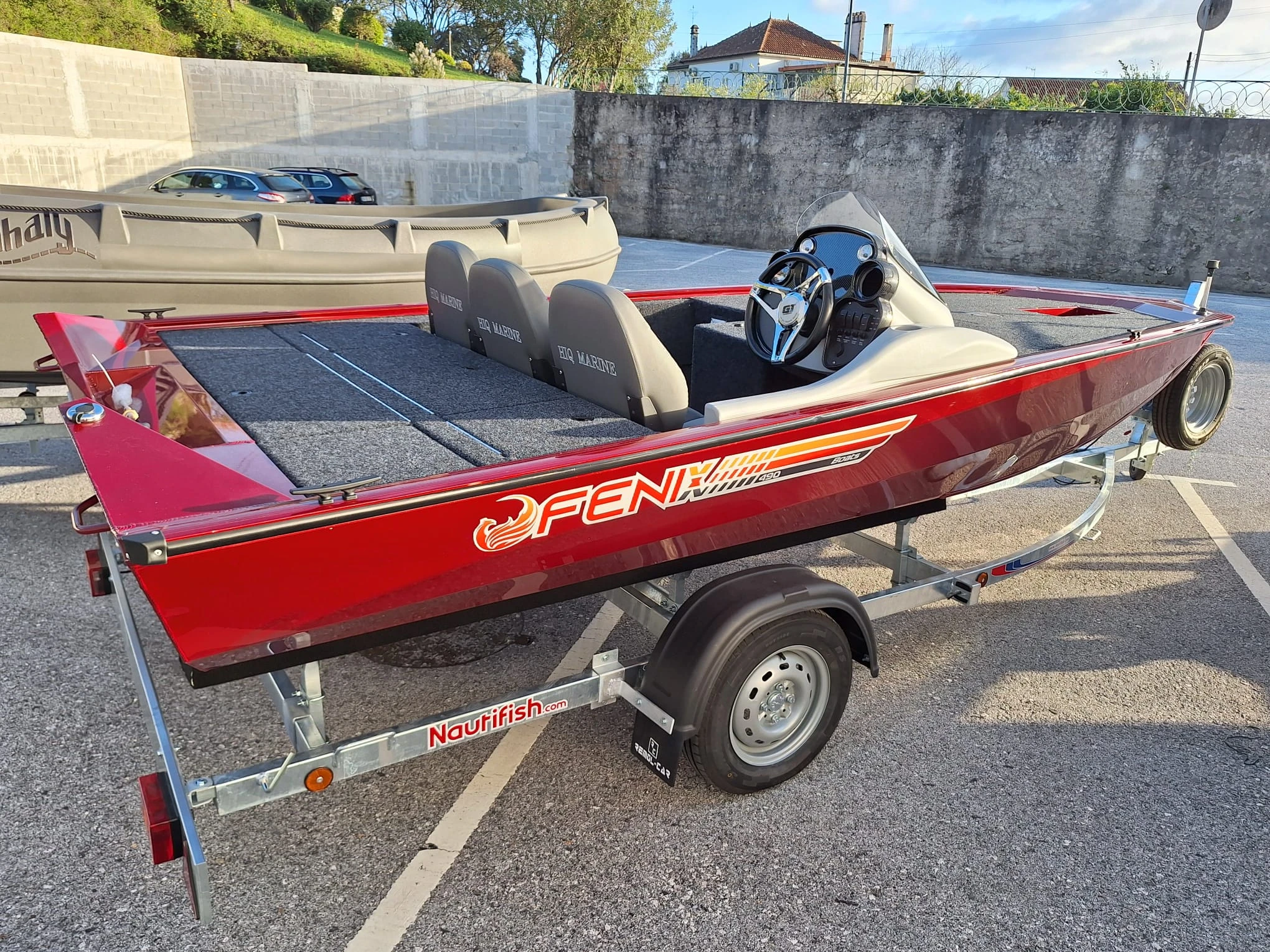Embarcação para pesca achigã em aluminio Fenix 490 Embarcação para pesca achigã em aluminio Fenix 490
