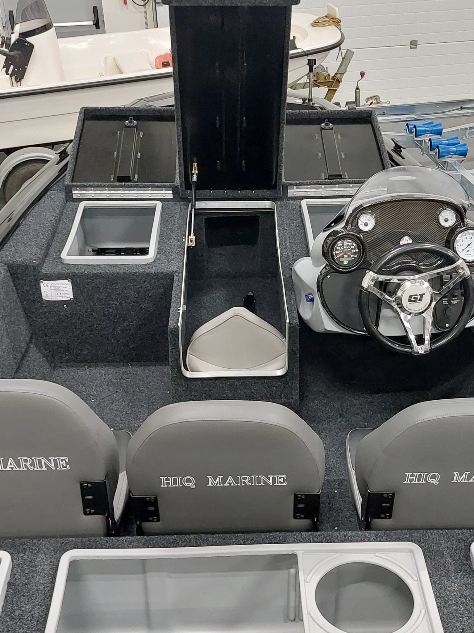 Embarcação para pesca achigã em aluminio Fenix 490 Embarcação para pesca achigã em aluminio Fenix 490