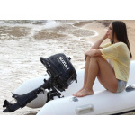 Motor fora borda Suzuki 4 Tempos DF6AS preto (coluna curta)