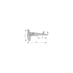 S.S. HINGED BOW ROLLER