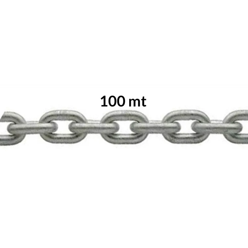 GALVANIZED CALIBRATED CHAIN 100MT GALVANIZED CALIBRATED CHAIN 100MT