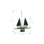 DANFORTH STYLE ANCHOR