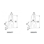 S.S. SWIVEL ANCHOR CONNECTOR