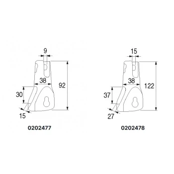 S.S. SWIVEL ANCHOR CONNECTOR