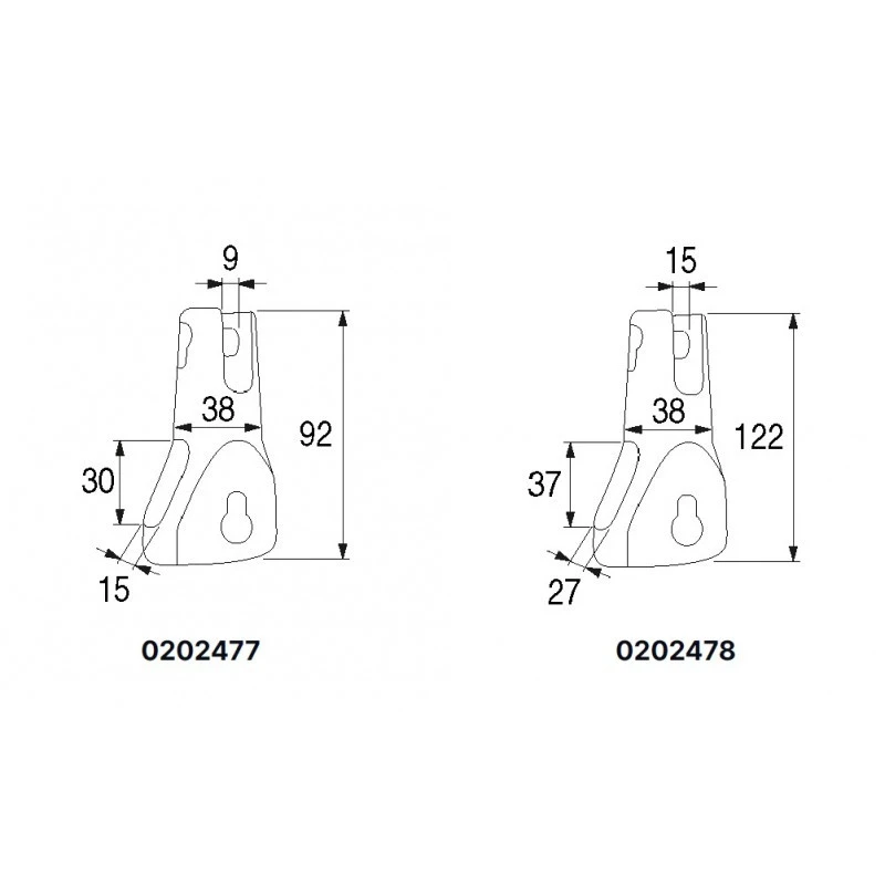 S.S. SWIVEL ANCHOR CONNECTOR