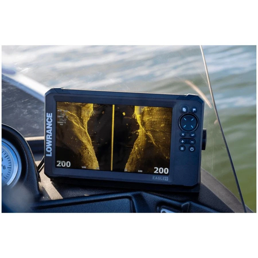 Sonda Eagle-9 com Transdutor 50/200 HDI