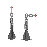 STAINLESS STEEL SWIVEL ANCHOR CONNECTOR