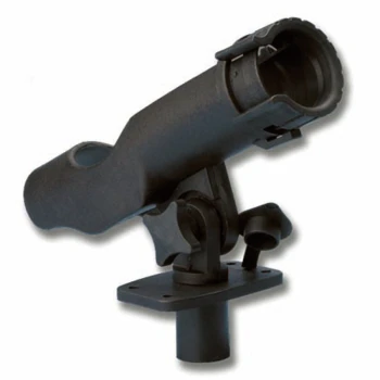 ADJUSTABLE ROD HOLDER WITH RECESSED BASE