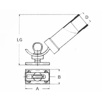 ADJUSTABLE ROD HOLDER