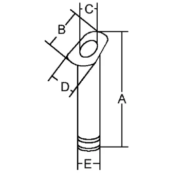 FLUSH MOUNT TILT ROD HOLDER