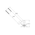ADJUSTABLE ROD HOLDER