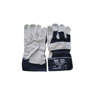 RAW LEATHER WORK GLOVES