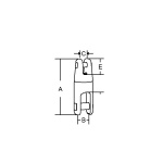 S.S. SWIVEL ANCHOR CONNECTOR