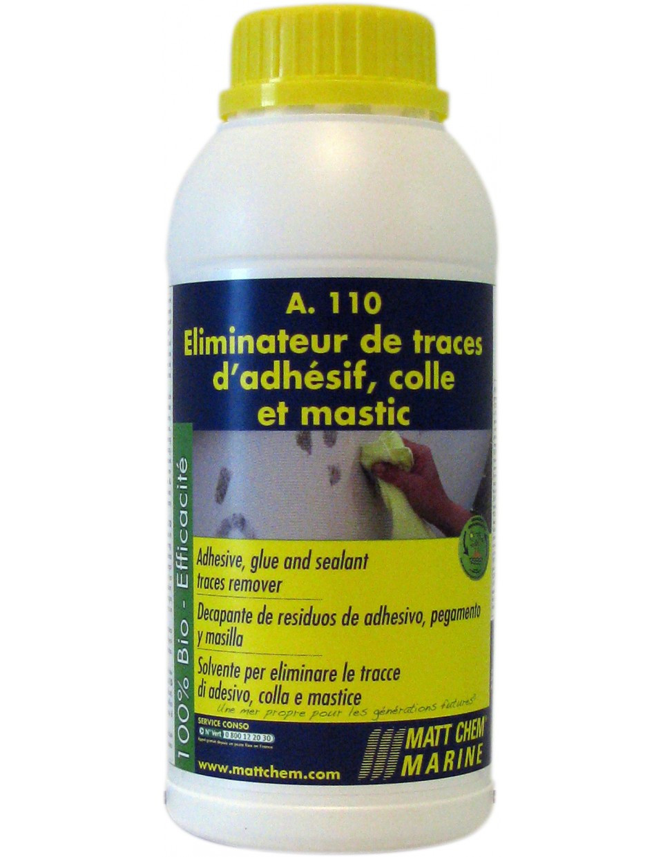 949M - A110 - Removedor de colas e adesivos - 500 ml 949M - A110 - Removedor de colas e adesivos - 500 ml