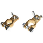 POLISHED BRASS BATTERY TERMINAL