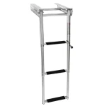 STAINLESS STEEL TELESCOPIC LADDER