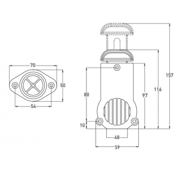 WATER DRAINS FOR INFLATABLES