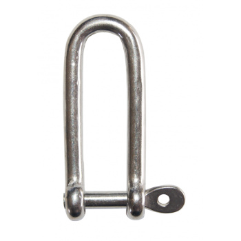 AISI 316 S.S. LONG D SHACKLES CAPTIVE PIN