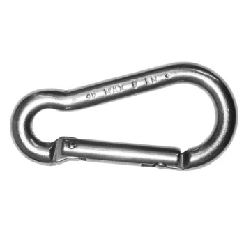 AISI 316 KONG CARABINE WITH ASYMMETRIC OPENING