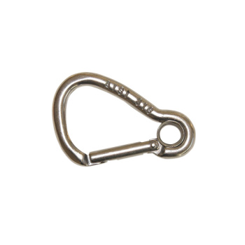 AISI 316 ASYMMETRIC KONG CARABINE WITH EYE