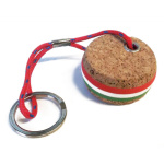 CORK FLOATING KEYCHAIN