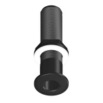 THREADED THROUGH 140MM LONG