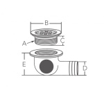 STAINLESS STEEL DISCHARGE STRAINER