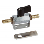 REMOTED FUEL TAP MADE IN CHROME PLATED BRASS