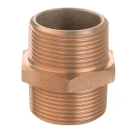 BRASS NIPLESS M-M