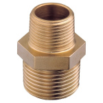 BRASS NIPLESS REDUCING M-M
