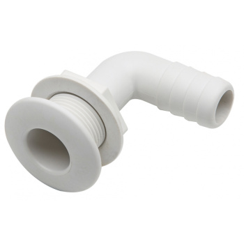 NYLON 90 ELBOW SKIN FITTING WITH HOSE CONNECTION