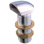 CHROMED BRASS SCUPPER