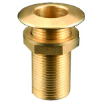 POLISHED BRASS THROUGH HULL WITH EDGE LOW