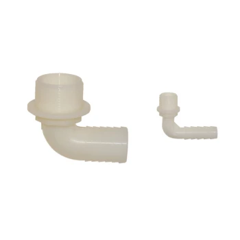 CURVED PVC HOSE CONNECTOR