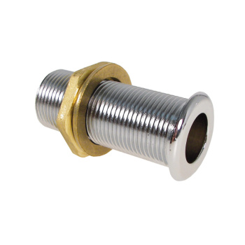 CHROMED BRASS THROUGH HULL